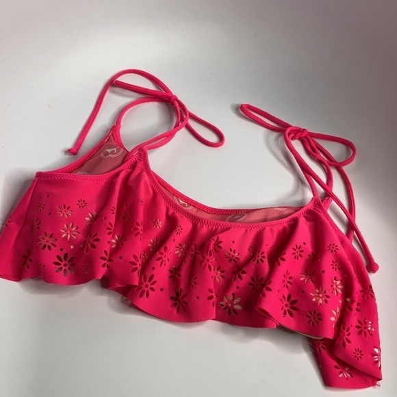 Victoria’s Secret PINK hot pink bikini top size medium - Picture 9 of 9